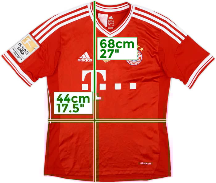 2013-14 Bayern Munich Home Shirt Gotze #19 - 5/10 - (L.Boys)
