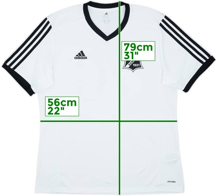 2016-17 adidas Template Shirt Josef #70 - 7/10 - (XL)