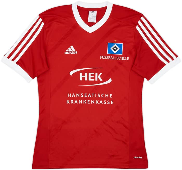 2016-17 Hamburg adidas Football School Training Shirt Lukas #19 - 7/10 - (S)