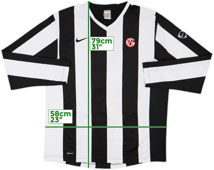 2008-09 Nike Template L/S Shirt #17 - 6/10 - (XL)