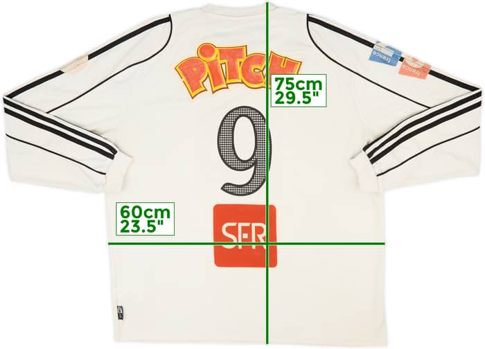 2006-07 Coupe de France L/S Shirt #9 - 4/10 - (XL)