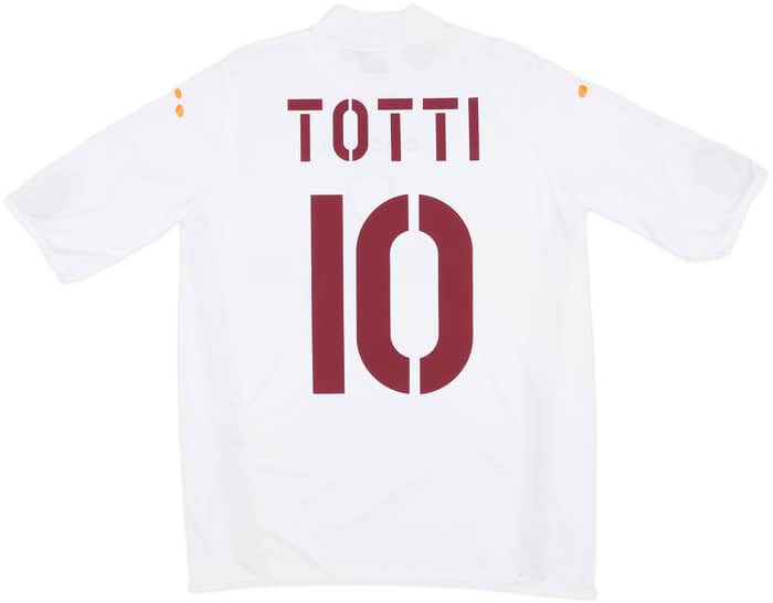 2003-04 Roma Away Shirt Totti #10 - 7/10 - (XL)
