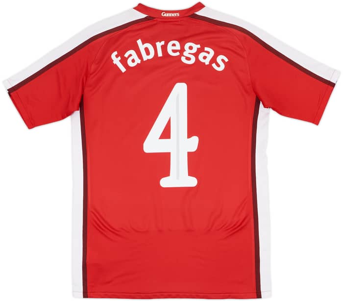 2008-10 Arsenal Home Shirt Fabregas #4 - 8/10 - (XL.Boys)