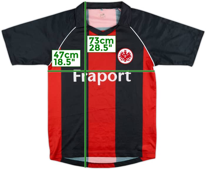 2006-07 Eintracht Frankfurt Home Shirt Takahara #19 - 9/10 - (S)