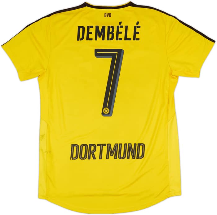 2016-17 Borussia Dortmund Home Shirt Dembele #7 - 5/10 - (L)