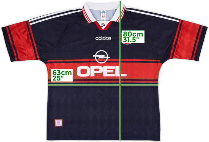 1997-99 Bayern Munich Home Shirt Scholl #7 - 8/10 - (XXL)
