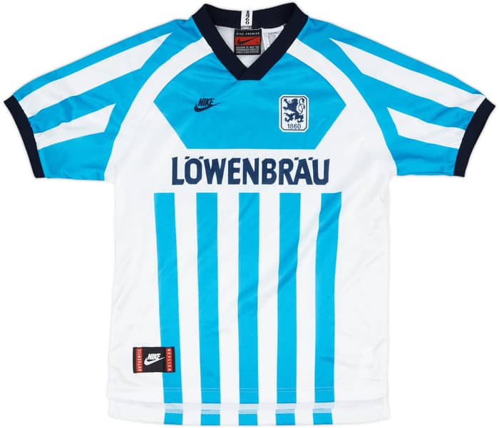 1995-96 1860 Munich Home Shirt - 9/10 - (XL.Boys)