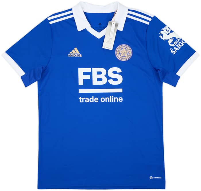 2022-23 Leicester Home Shirt Vardy #9 (M)