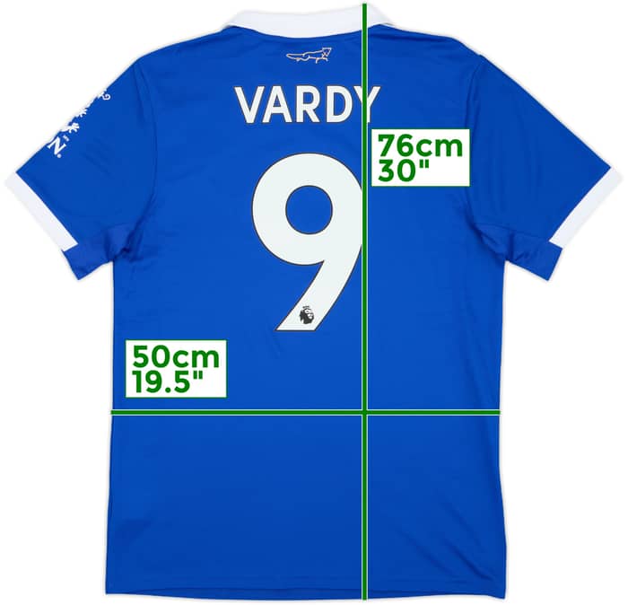 2022-23 Leicester Home Shirt Vardy #9 (M)