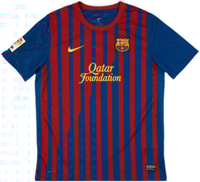 2011-12 Barcelona Home Shirt - 6/10 - (XL.Boys)