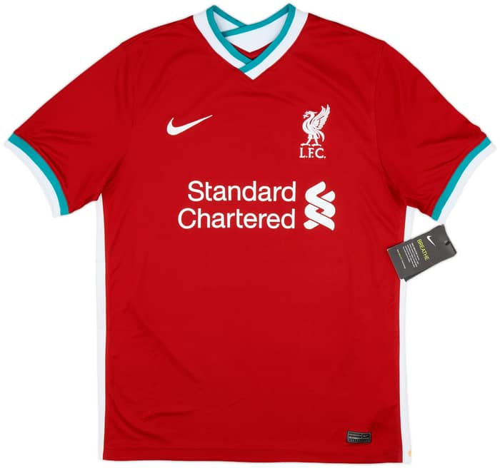 2020-21 Liverpool Home Shirt Virgil #4 (M)