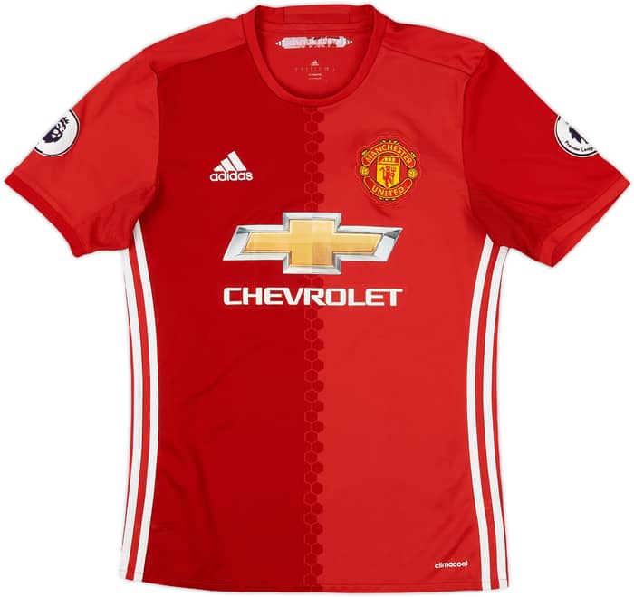 2016-17 Manchester United Home Shirt Ibrahimovic #9 - 6/10 - (S)