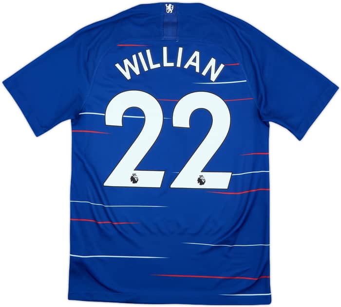 2018-19 Chelsea Home Shirt Willian #22 - 9/10 - (S)