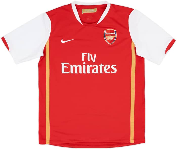 2006-08 Arsenal Home Shirt - 6/10 - (XL.Boys)