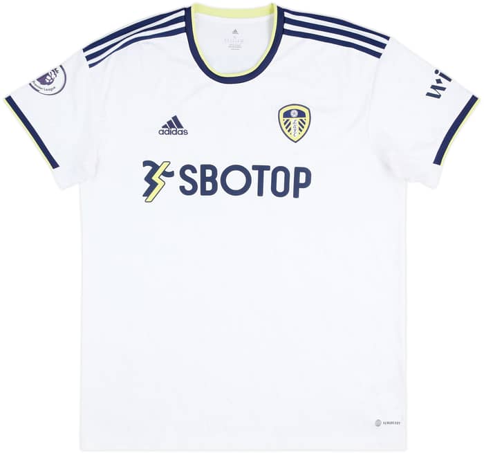 2022-23 Leeds United Home Shirt Aaronson #7 - 8/10 - (XL)