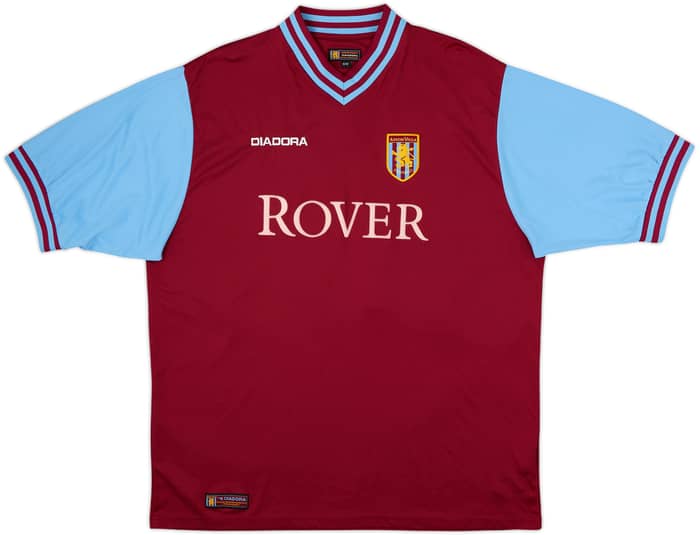 2002-03 Aston Villa Home Shirt Merson #10 - 8/10 - (XL)