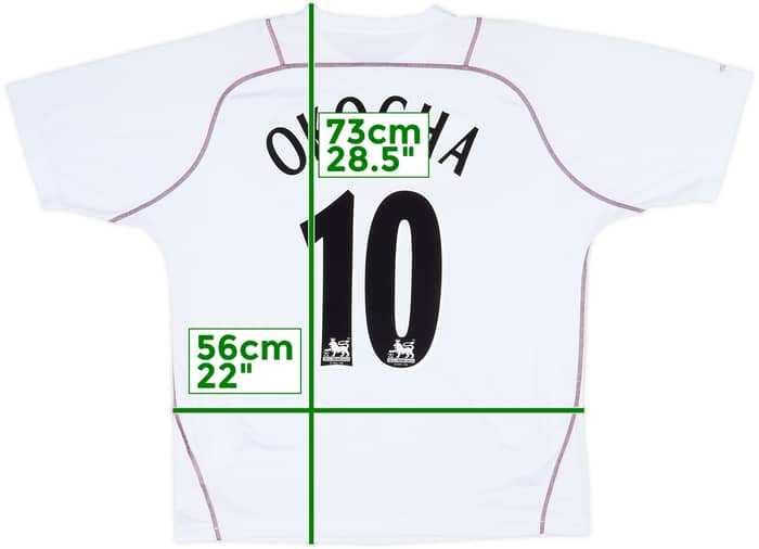 2003-05 Bolton Home Shirt Okocha #10 - 8/10 - (L)