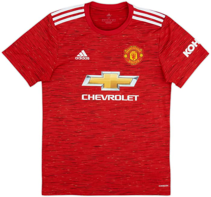 2020-21 Manchester United Home Shirt Pogba #6 - 6/10 - (M)