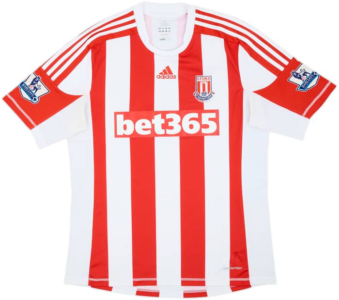 2012-13 Stoke 150 Years Home Shirt Adam #16 - 6/10 - (L)