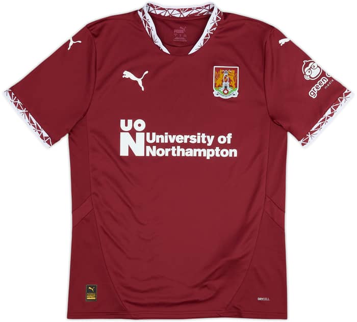 2024-25 Northampton Home Shirt - 10/10 - (M)