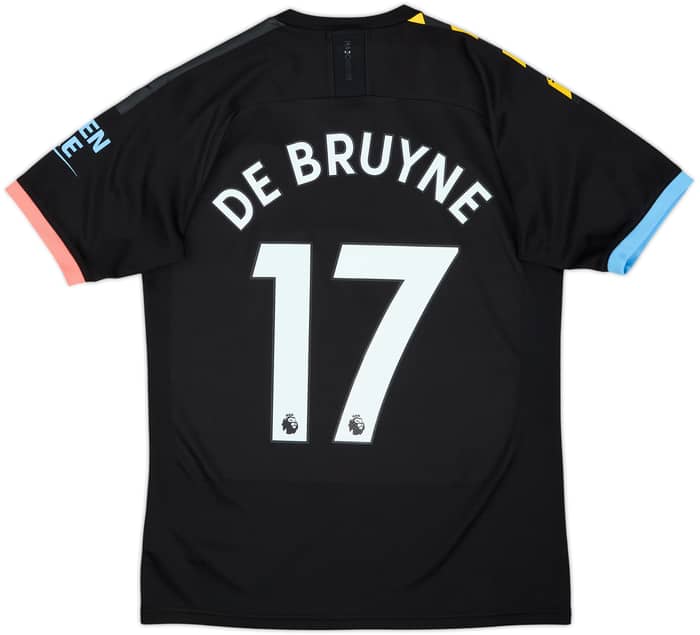 2019-20 Manchester City Away Shirt De Bruyne #17 - 8/10 - (M)