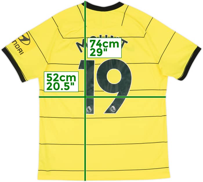 Camiseta de visitante del Chelsea 2021-22 Mount #19 - 7/10 - (L)