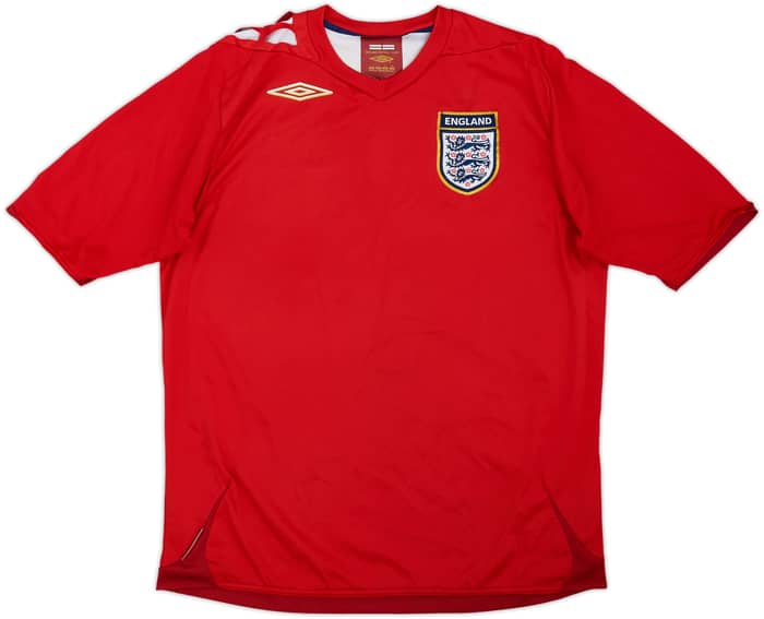 2006-08 England Away Shirt - 5/10 - (L)