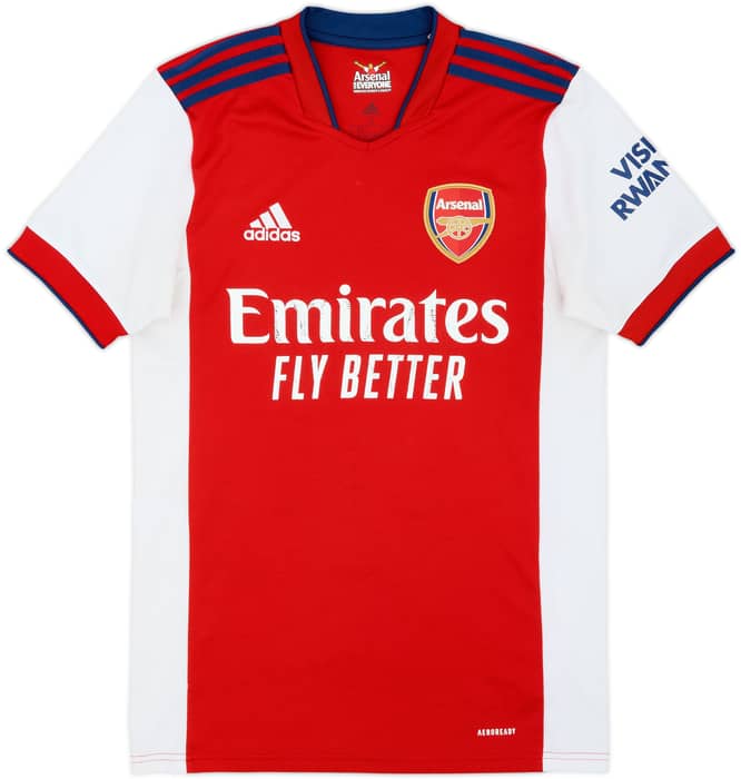 2021-22 Arsenal Home Shirt Saka #7 - 5/10 - (S)