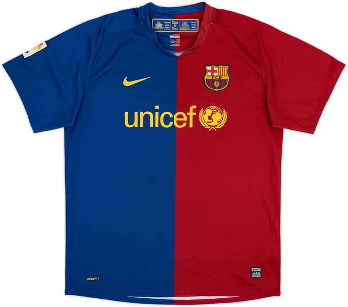 2008-09 Barcelona Home Shirt Eto'o #9 - 5/10 - (L)