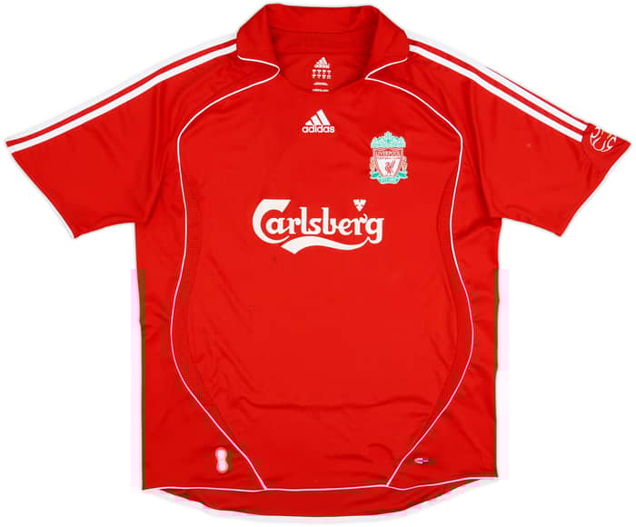 2006-08 Liverpool Camiseta de local Gerrard #8 - 6/10 - (XL)