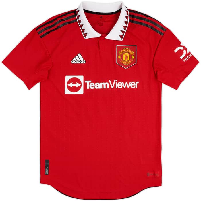 Camiseta auténtica de local del Manchester United 2022-23 Antony #21 - 10/10 - (S)