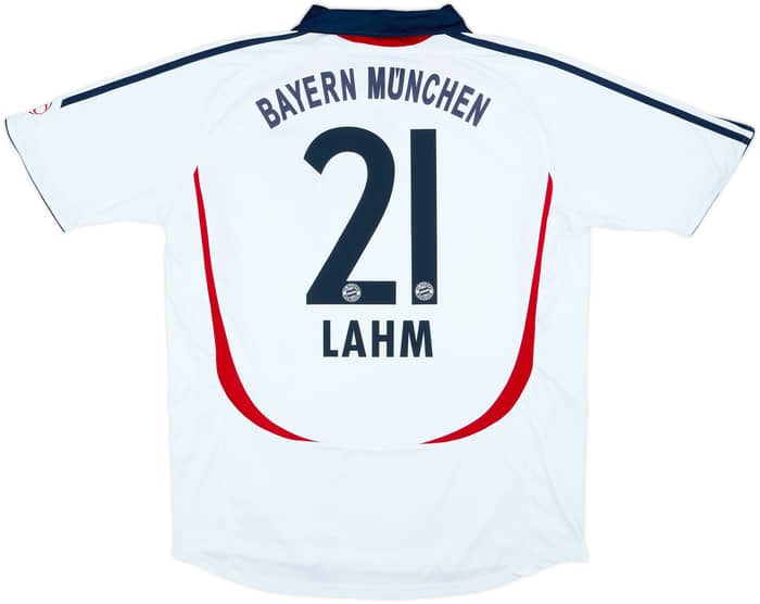Camiseta de visitante del Bayern Munich 2006-07 Lahm #21 - 8/10 - (XL)