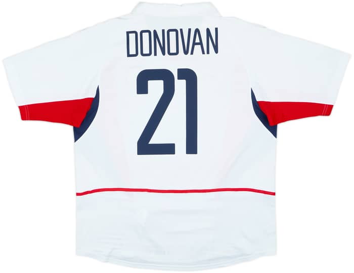 2002-03 USA Home Shirt Donovan #21 - 8/10 - (L)