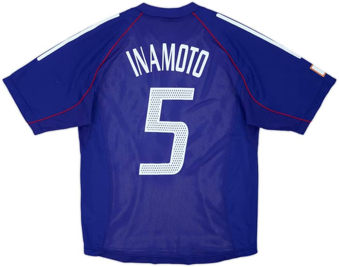 Camiseta de local de Japón 2002-04 Versión jugador Inamoto #5 - 7/10 - (M)