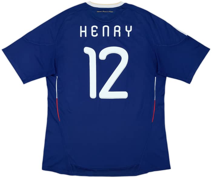 2009-10 France Home Shirt Henry #12 - 6/10 - (XL)