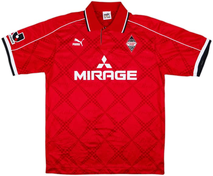 1998 Urawa Red Diamonds Home Shirt - 9/10 - (L)