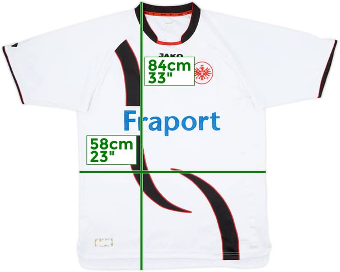 2008-11 Eintracht Frankfurt Away Shirt - 6/10 - (XL)