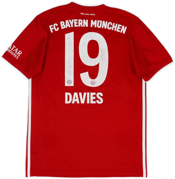 2020-21 Bayern Munich Home Shirt Davies #19 - 6/10 - (M)