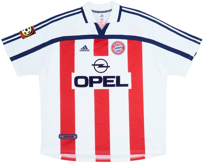 2000-01 Bayern Munich Maillot extérieur Elber #9 - 8/10 - (XXL)