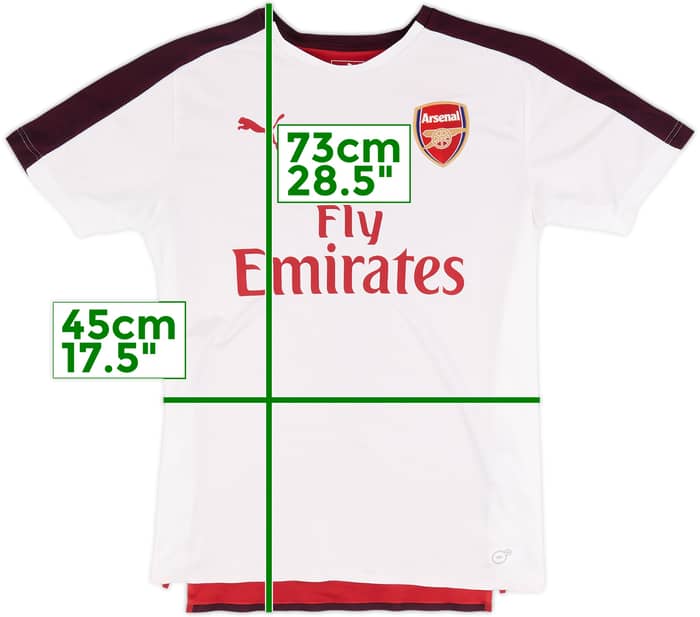 2017-18 Arsenal Puma Training Shirt - 8/10 - (M)