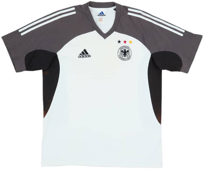 2002-04 Germany adidas Cotton Tee - 6/10 - (M)