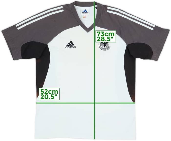 2002-04 Germany adidas Cotton Tee - 6/10 - (M)