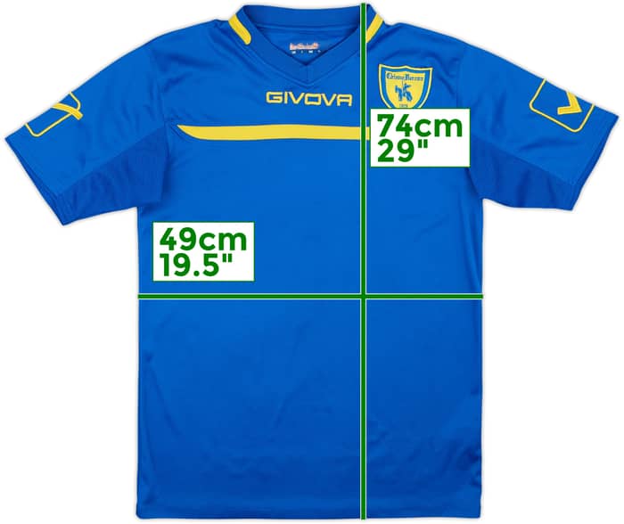 2020-21 Chievo Verona Givova Training Shirt - 8/10 - (M)