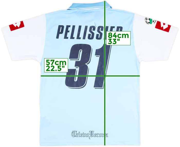 2007-08 Chievo Verona Match Issue Third Shirt Pellissier #31