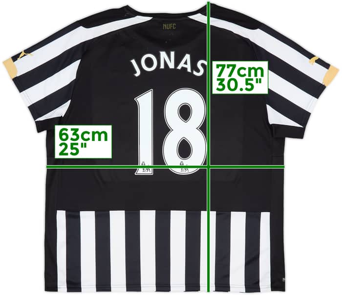 2014-15 Newcastle Home Shirt Jonas #18 - 6/10 - (XL)