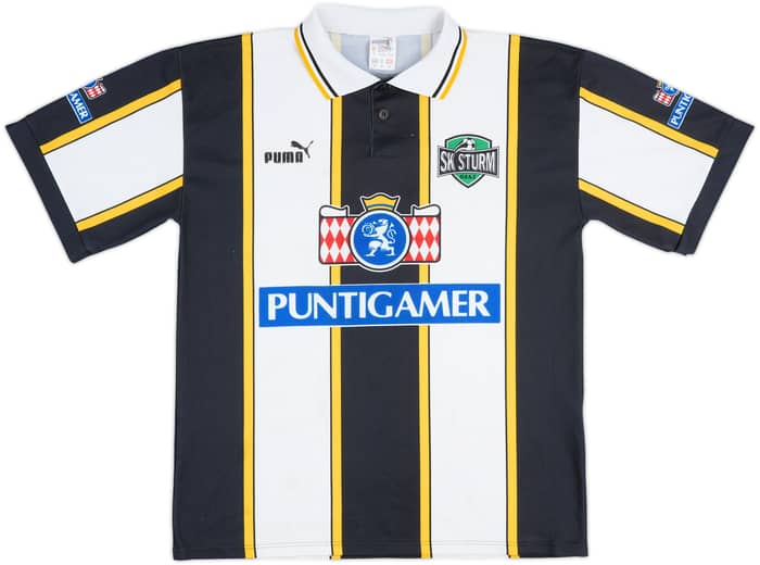 Camiseta de local de Sturm Graz 1996-98 #9 - 6/10 - (M)