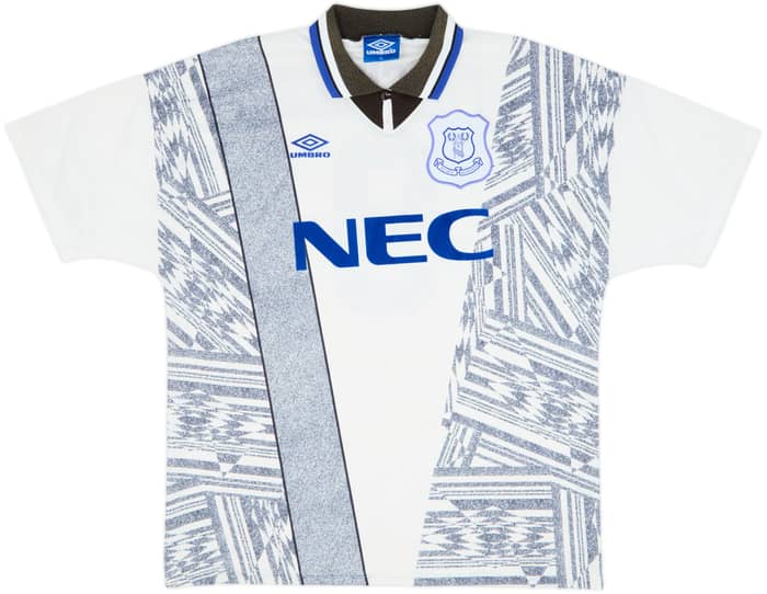 1994-95 Everton Away Shirt Ferguson #9 - 7/10 - (XL)