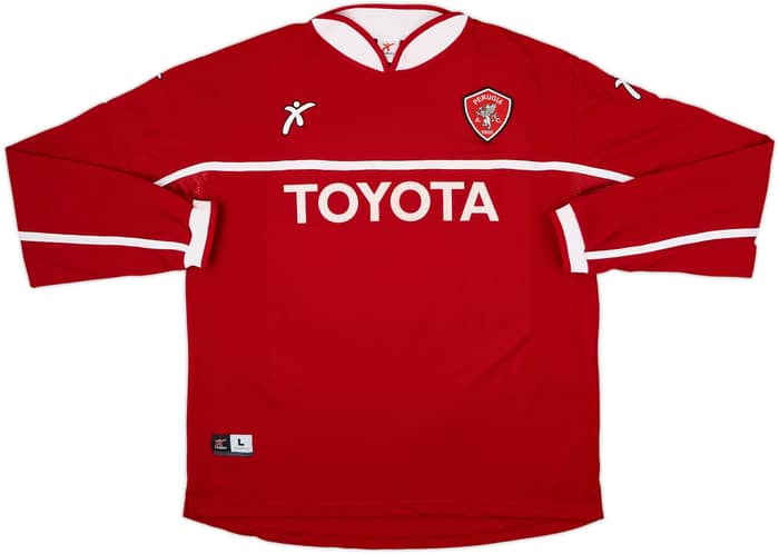 2003-04 Perugia Match Issue Home L/S Shirt Alioui #17