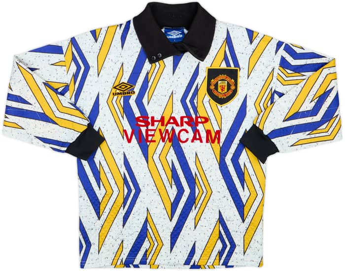 1993-94 Manchester United GK Shirt Schmeichel #1 - 8/10 - (S)