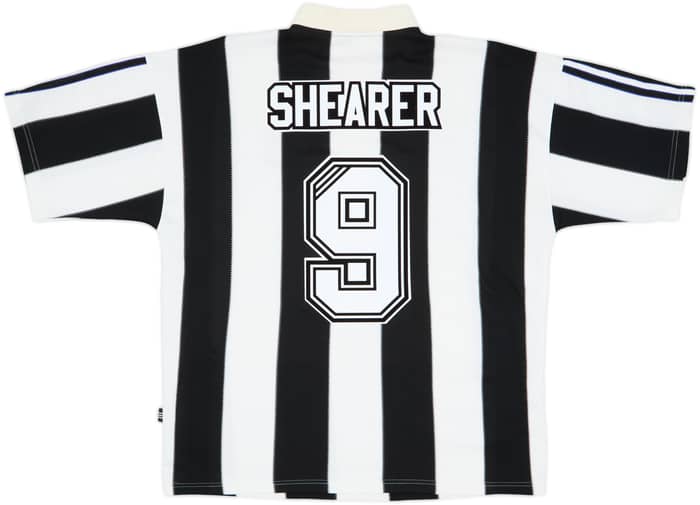 1995-97 Newcastle Home Shirt Shearer #9 - 8/10 - (L)